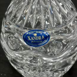 Xandra Bohemia Fine Cut Lead Crystal Footed Egg Dish/Candy Jar alternative image