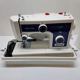 Vintage Necchi heavy duty sewing machine untested