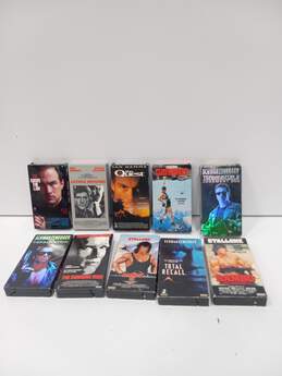 Bundle of 10 VHS Tapes Movies
