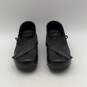 Dansko Womens Black Leather High-Heeled Round Toe Slip-On Clog Shoes Size 40 image number 3