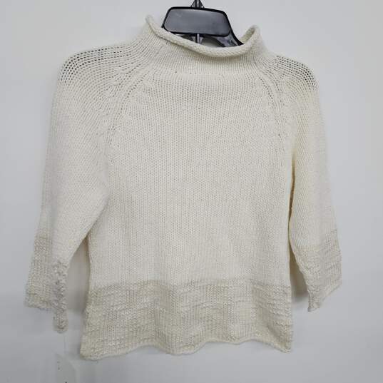 White Knit Sweater image number 2