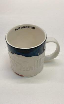 Starbucks City Mug Cup Relief Series Los Angeles black and white 16oz