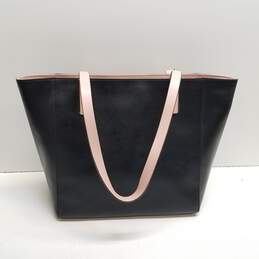 Kate Spade Leather Tote Bag Black, Pink alternative image