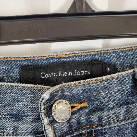 Calvin Klein Men's Blue Jeans SZ 34 image number 4