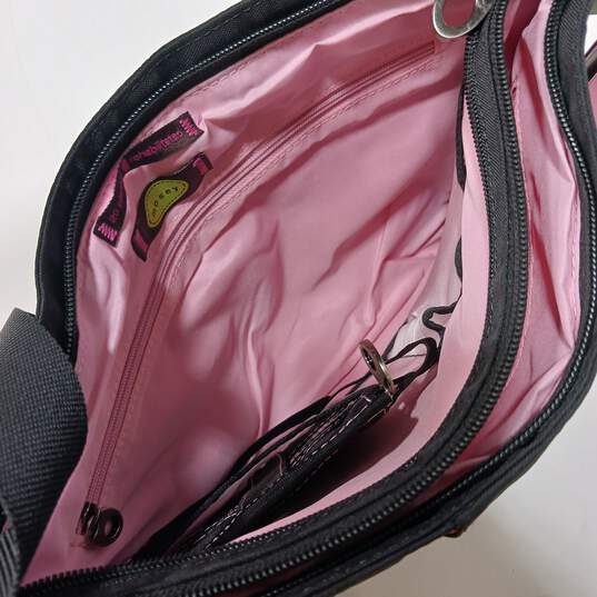 Moseylife 'Roamer' Black Shoulder Bag Purse NWT image number 6