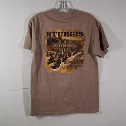 Mens Cotton Sturgis The Legend Rolls On Short Sleeve Graphic T-Shirt Size M alternative image