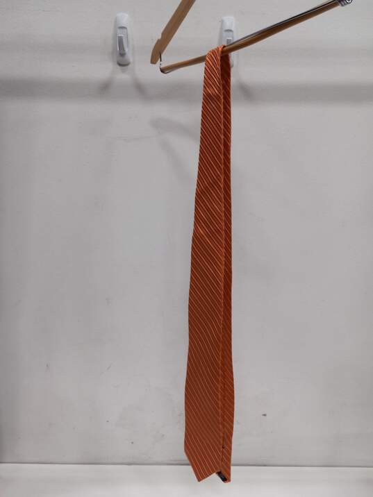 Men's Orange Michael Kors Tie image number 1
