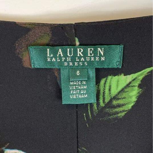Lauren Ralph Lauren Black Casual Dress - Size 6 image number 4