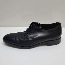 Cole Haan Oxford Dress Shoes Plain Toe Blucher Black Leather Mens Sz 10 1/2 alternative image