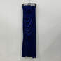 Womens Blue Sleeveless Regular Fit Back-Zip Maxi Dress Size Medium image number 1