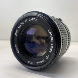 Canon FD 100mm 1:2.8 Camera Lens