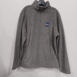 Men’s Croft & Barrow ¼ Zip Fleece Pullover Sweater Sz L