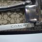 Coach Signature Leather Swivel Buckle Belt Size 38 AUTHENTICATED image number 2