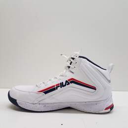 Fila Spitfire Evo White/Blue/Red Athletic Shoes Men's Size 10.5 alternative image