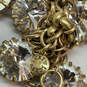 Designer J. Crew Gold-Tone Shiny Crystal Rhinestone Statement Necklace image number 4