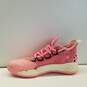 Adidas Pro Boost Low Day Of The Dead Pink Athletic Shoes Men's Size 7 image number 2