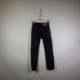 Mens 511 Slim Fit Coin Pocket Dark Wash Denim Skinny Leg Jeans Size 14 alternative image