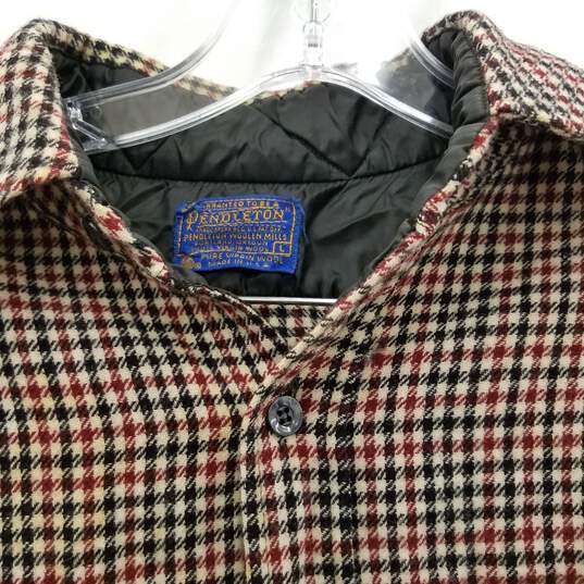 Pendleton Vintage Flannel Shirt Size Large image number 2
