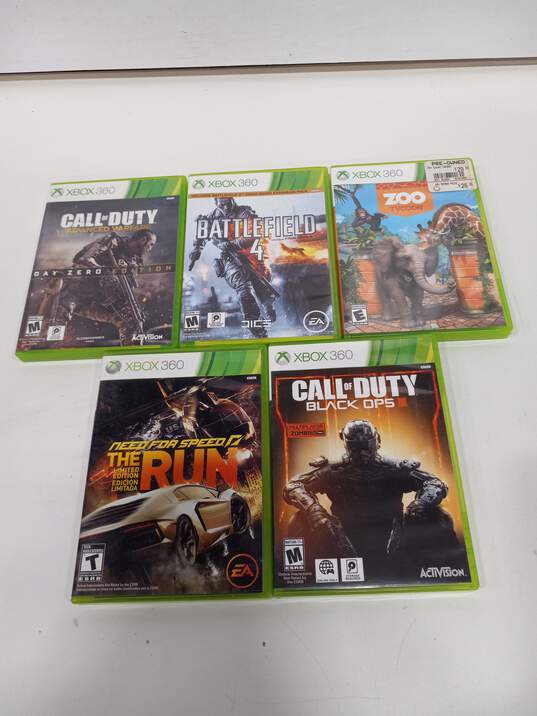5 Assorted Xbox 360 Games image number 2
