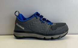 Reebok DMX Flex Work Alloy Toe Shoes Size 10.5 Grey