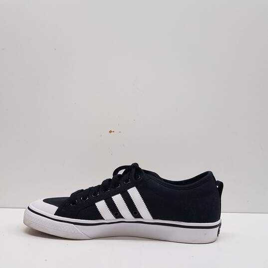 Adidas Originals Nizza Black/White Men's Casual Shoes Size 10 image number 2
