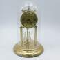 Vintage Bulova Glass Dome Mantel Clock image number 5