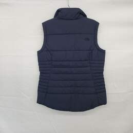 The North Face Navy Blue Snap Button Vest WM Size M alternative image