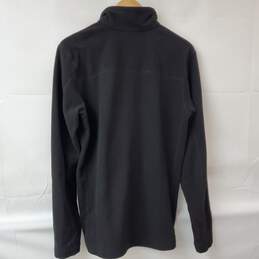 Patagonia 1/4 Zip Black Fleece Pullover Size Medium alternative image