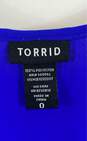 Torrid Blue Tank Top - Size 0 image number 3