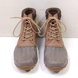 Sperry Men's Brown Waterproof Boots Size 10