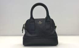 Kate Spade Southport Jenny Black Leather Shoulder Satchel Bag