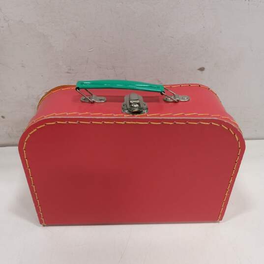 3PC Petit Jour Multi-colored Assorted Cardboard Decorative Suitcases image number 4