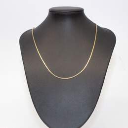 14K Yellow Gold 21" Chain Necklace - 3.3g alternative image