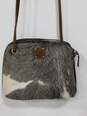 STS Ranchwear Real Fur Distressed Look Crossbody Bag Handbag image number 2
