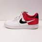 Nike NBA x Air Force 1 '07 LV8 Red Casual Shoes Men's Size 15 image number 1