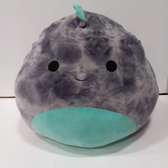 Large Squishmallows Lakely the Marbled Grey Dinosaur 24in Jumbo Plush Toy/Stuffed Animal image number 1
