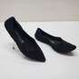 Rothy's Womens The Point Shoes Black Solid Knit Ballet Flats Sz 8.5 image number 1