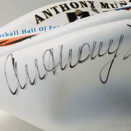 Limited Edition Wilson NFL Hall of Fame Football Signed by Anthony Munoz - Cincinnati Bengals alternative image