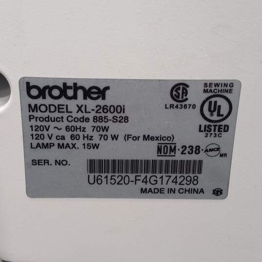 White Brother Sewing Machine w/ Foot Pedal image number 7