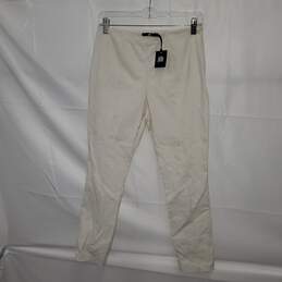 Jarbo Ivory Seamed Pants NWT Size 34