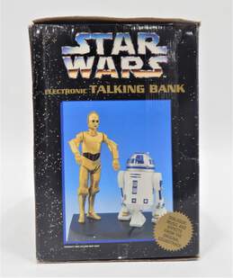 Star Wars Thinkway Toys Talking Electronic Bank C3PO & R2D2 IOB alternative image