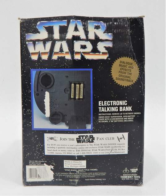 Star Wars Thinkway Toys Talking Electronic Bank C3PO & R2D2 IOB image number 3