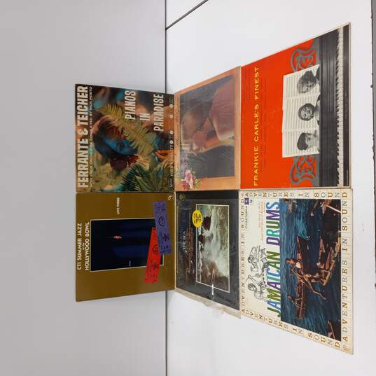 Bundle of 11 Assorted Broadway, Motown, & Instrumental Vinyl Records image number 3
