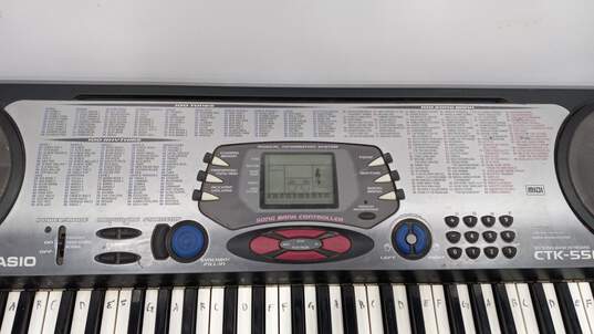 Black Casio CTK-551 Electric Keyboard image number 3