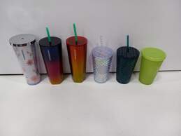 6PC Starbucks Straw Tumbler Cups Bundle