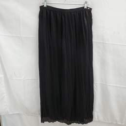 Cynthia Steffe Black Zip Back Skirt NWT Size M