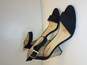Andrea Women's Suede Black Glitter Heels Size 9 image number 3