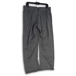 Mens Gray Elastic Waist Drawstring Pockets Pull-On Sweatpants Size Large alternative image