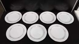 Bundle of 7 Noritake Rosepoint Dinner Plates alternative image