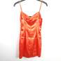 Guess Women Orange Bodycon Mini Dress S NWT image number 2